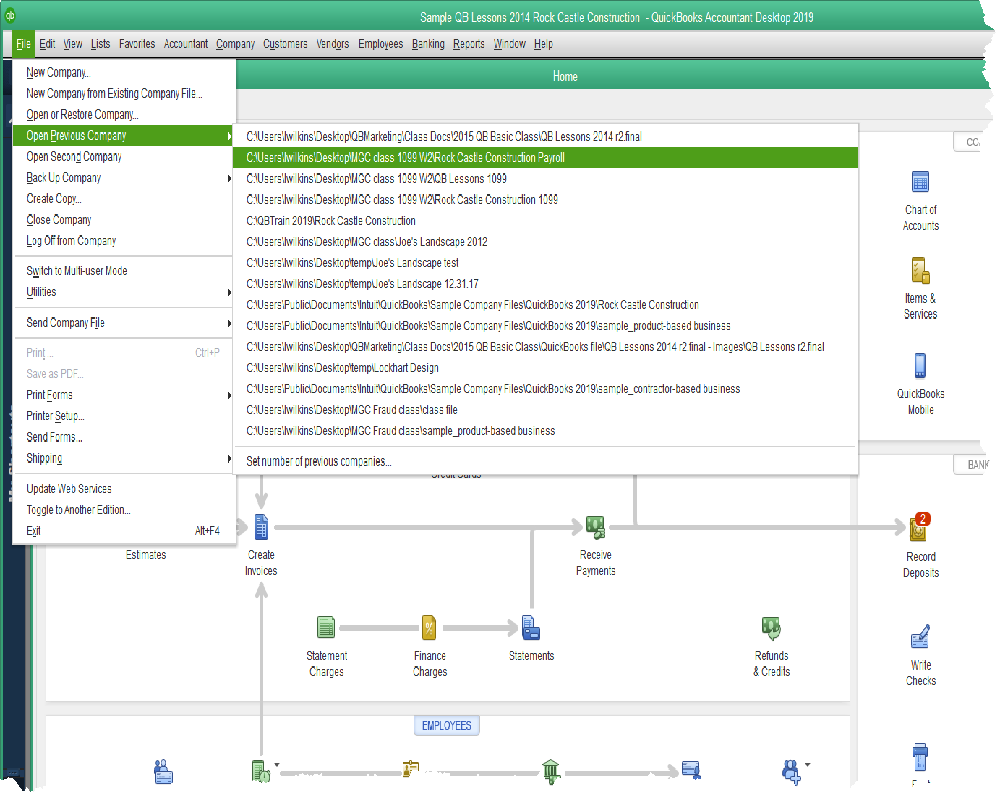 Quickbooks Chart Of Accounts For Lawn Care